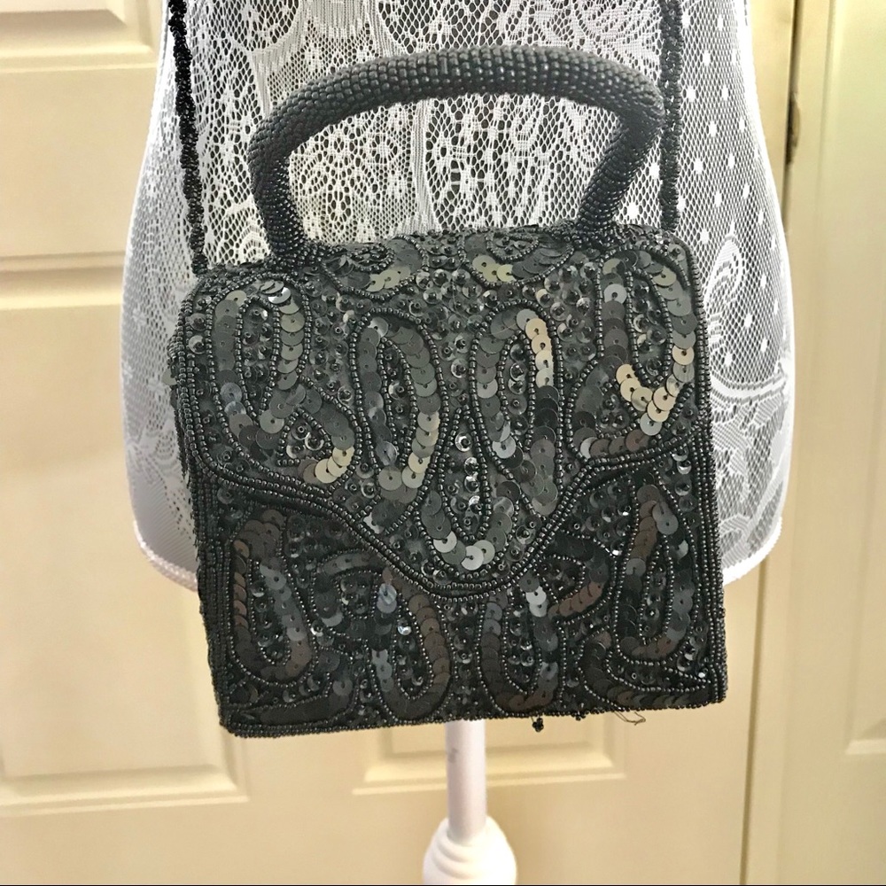 J & X NY Beaded Evening Bag